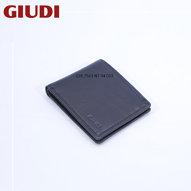 FW2022 GIUDI MEN LEATHER WALLET 22B 7563 NT 94 031	